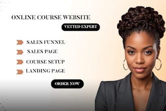 build lms educational website online course website education, elearning website