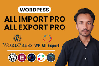 install wp all import pro, wp all export pro with lifetime updates