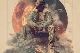 design album cover art, single, or mixtape