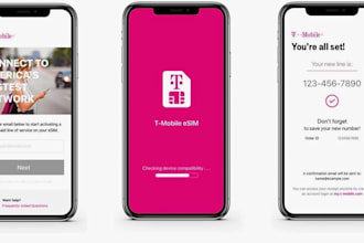 build or rebrand linphone opensource, esim app, esim website, voip app