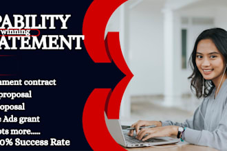 design professional and government contractive capability statements