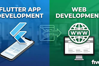 do something good like flutter app development web dev