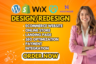 design hostinger godaddy wordpress wix website redesign hostinger shopify design