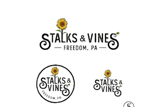 make an amazing family garden, nursery vintage logo with unlimited revision