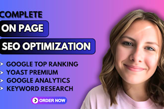 fix on page SEO errors broken links and improve site architecture