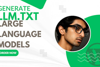 generate llms txt and llms full txt file for your site