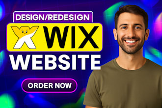 do wix website design, wix website redesign and wix online store