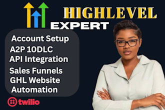 gohighlevel landing page a2p 10dlc registration gohighlevel website sales funnel