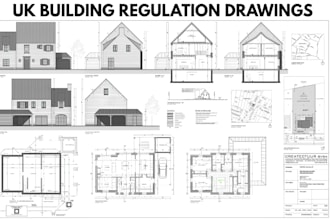 do UK planning permission building regulation drawings and structural design