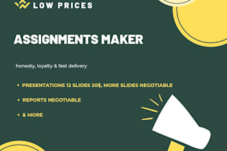 do excellent presentation fast and unlimited revisions final presentation in pdf