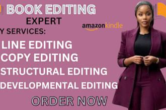 proofread, format, copy edit, developmental editor for fiction, non fiction book
