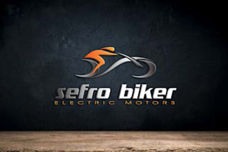 design beautiful bar and nightclub bike logo in illustrator