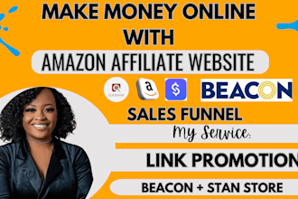 promote website and drive autopilot affiliate marketing, amazon store setup