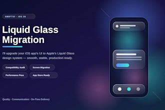 do liquid glass UI migration for your IOS app