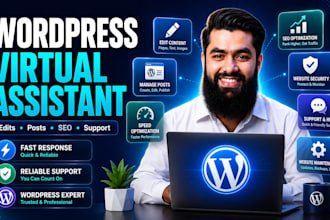 be your personal wordpress virtual assistant