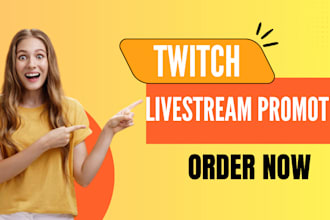 organically boost your twitch channel and increase your live viewers