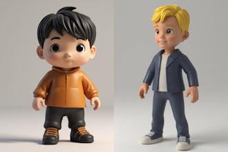 design 3d toy model, toy prototype, 3d printable toy in blender for 3d printing