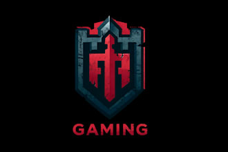 design a medieval, fantasy, rpg, rustic, and game logo