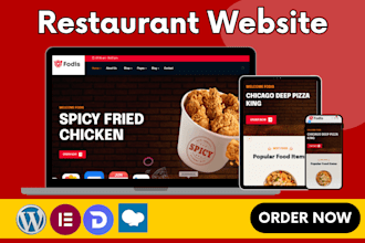 build a restaurant websites with online ordering system in wordpress