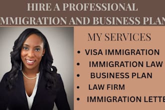 be your online lawyer for visa immigration immigration law business plan