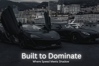 design a stunning logo and website cover for your brand