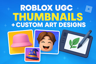 make you a professional high quality 3d roblox gfx thumbnail