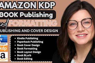do amazon kdp book publishing paperback and kindle publishing book formatting