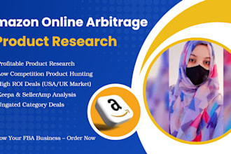 do amazon online arbitrage product research