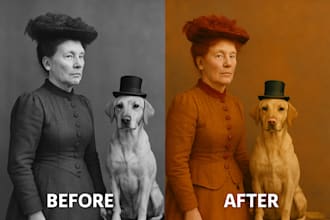 colorize and enhance your old black and white photos