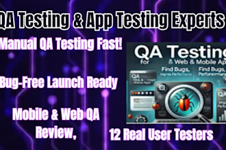 qa testing, IOS testing, QA review mobile testing, 12 real testers app review