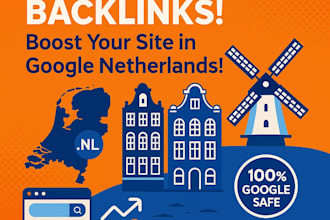 build da90 SEO dutch backlinks for google netherland ranking