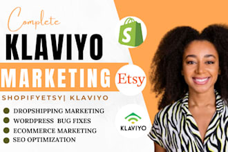 setup klaviyo email marketing automation flows email sms campaign email design