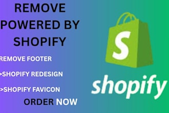 clean remove shopify branding from your store footer, powered by shopify