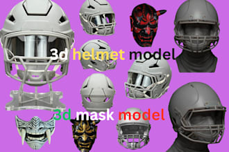 3d cosplay helmet model cosplay prop 3d printable mask 3d helmet for 3d printing