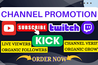 do twitch kick youtube channel promotion channel live viewers channel monetise