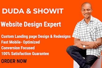 duda website design or redesign, showit, showit website, showit redesign, duda