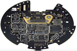 do pcb circuit design schematic layout footprint hardware firmware development