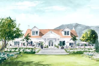 draw illustration of your house