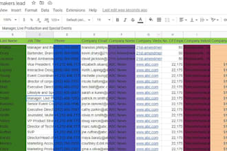 build a verified email list for cold email marketing and lead generation