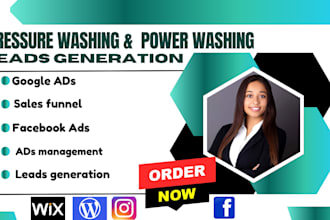 generate pressure washing leads power washing leads