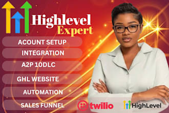 twilio a2p 10dlc  ghl registration for SMS gohighlevel  a2p messaging