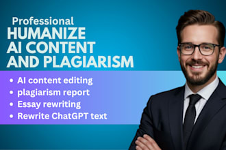 edit and humanise ai generated content, rewrite essays and check for plagiarism