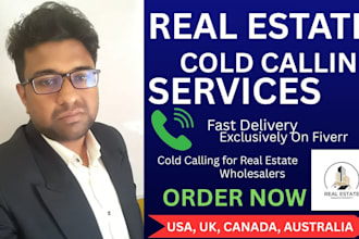 cold call real estate leads and set appointments for you