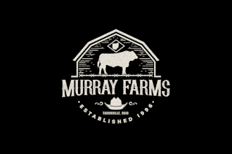 design a vintage premium agriculture farm logo for your brand