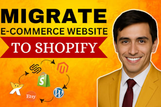 migrate wordpress woocommerce store to shopify store