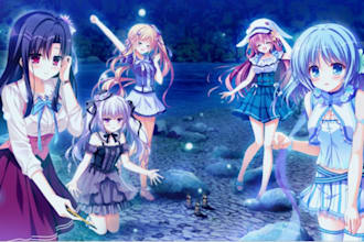 design anime visual novel character sfw nsfw manga sprite in your own style