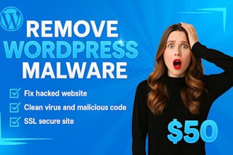 remove wordpress malware fix hacked website clean virus ssl secure site