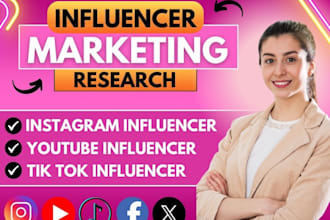 make best instagram, youtube  influencer list for marketing