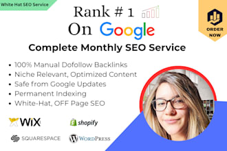 do monthly off page SEO service with authority white hat dofollow backlink
