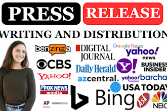 press release writing, press release distribution, publish press release